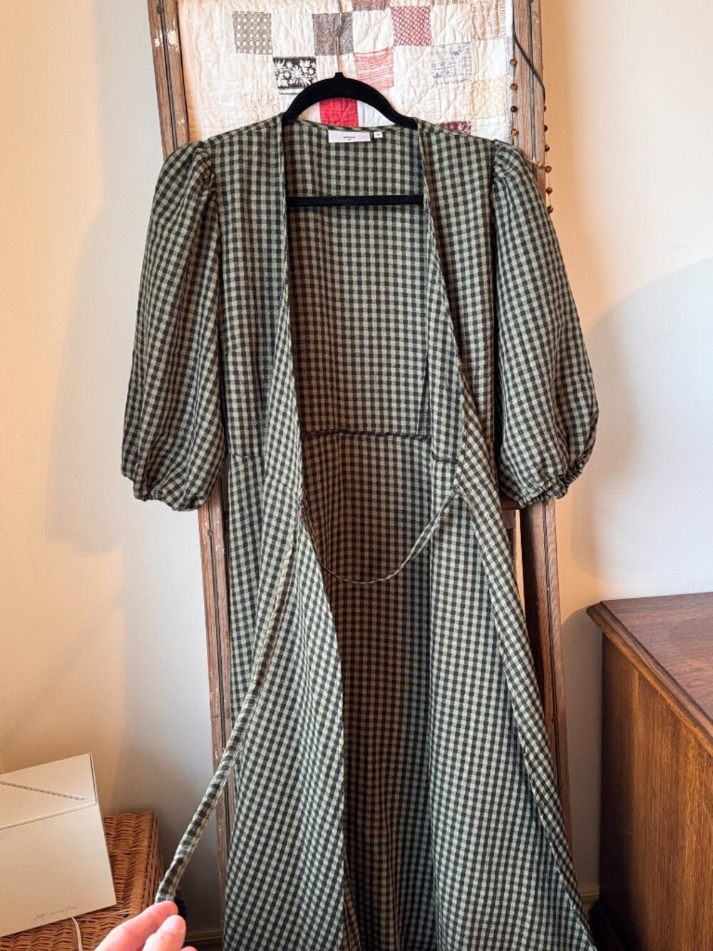 Minimum Elmina Gingham Midi Dress - Picture 5 of 11